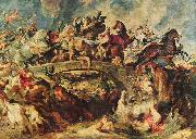 Peter Paul Rubens Amazonenschlacht Sweden oil painting artist